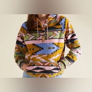 Billabong Multicolor Patterned Hoodie